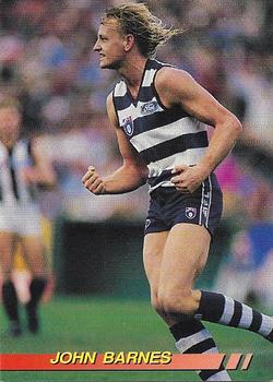 1994 Select AFL #95 John Barnes Front